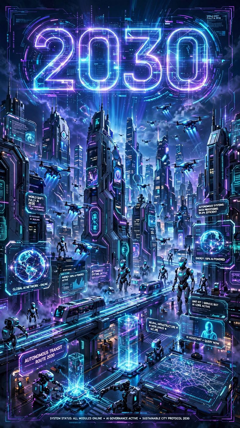 2030 — the decade artificial intelligence takes every industry